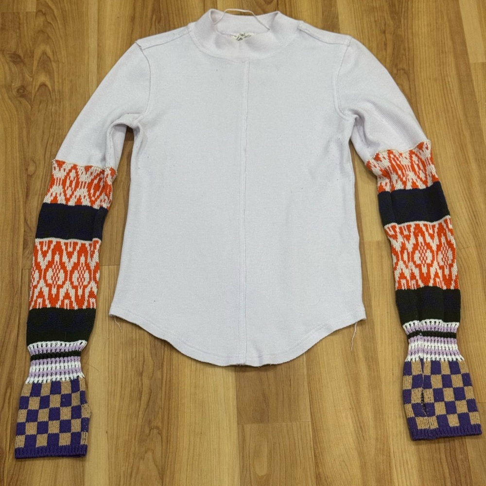 Free People Purple Long-sleeve Thermal